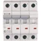 Interruptor automático de sobrecorriente HN-C32/3N de 6 kA, In=32 A, característica C, 3+N polos. Serie HN