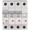 Interruptor automático de sobrecorriente HN-C6/3N de 6 kA, In=6 A, característica C, 3+N polos. Serie HN
