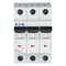 Interruptor automático de sobrecorriente PL6-B2/3 de 6 kA, In=2 A, característica B, trifásico, serie PL6