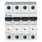 Interruptor automático de sobrecorriente PL6-C25/4, 6 kA, In=25 A, característica C, 4 polos, serie PL6