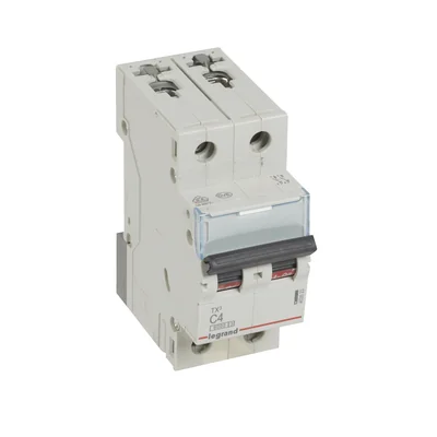 INTERRUPTOR AUTOMÁTICO DE SOBRECORRIENTE S 302 2P C 4A 6000A SERIE TX3