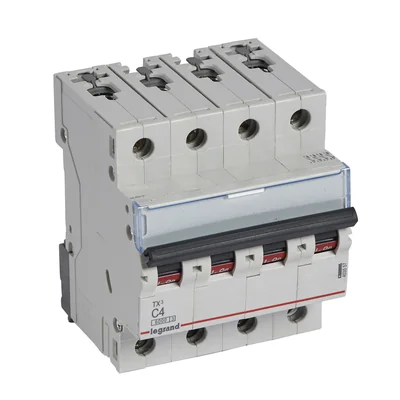 INTERRUPTOR AUTOMÁTICO DE SOBRECORRIENTE S 304 4P C 4A 6000A SERIE TX3