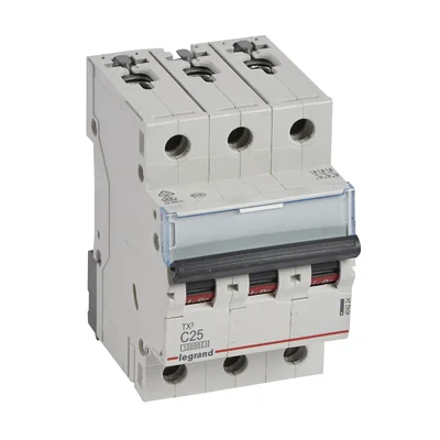 INTERRUPTOR AUTOMÁTICO DE SOBRECORRIENTE S 313 3P C 25A 10000A SERIE TX3