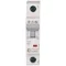 Interruptor automático HN-B40/1 de 6 kA, In=40 A, característica B, monopolar. Serie HN.