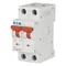 Interruptor automático PL7-C4/2-DC de 10 kA, In= 4 A, tipo C, bipolar. Serie PL7-DC
