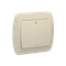 Interruptor bipolar 230V, beige