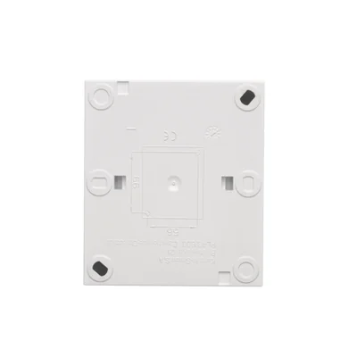 Interruptor bipolar de superficie Simon Aquaclick WA-CW2xxxx-xx-11xx, IP44, 10AX, 250V~, terminales de tornillo; blanco