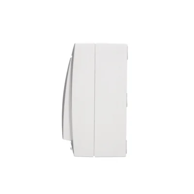 Interruptor bipolar de superficie Simon Aquaclick WA-CW2xxxx-xx-11xx, IP44, 10AX, 250V~, terminales de tornillo; blanco