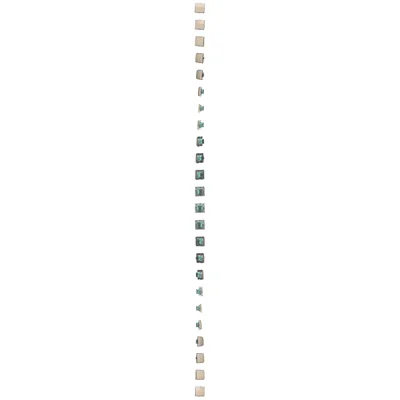 Interruptor bipolar (módulo) 230V, beige