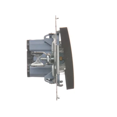 Interruptor bipolar (módulo) 230V, bronce mate metálico