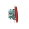 Interruptor bipolar (módulo) 230V, rojo