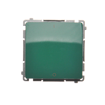 Interruptor bipolar (módulo) 230V, verde