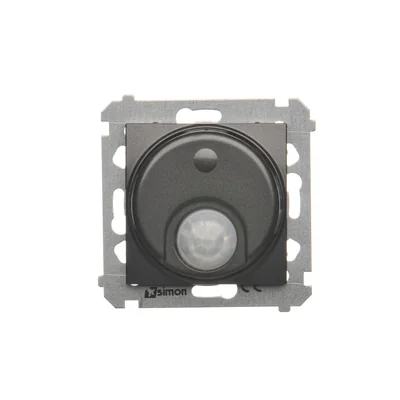 Interruptor con sensor de movimiento con relé con protección (módulo) 8(2)A 230V antracita (metálico)