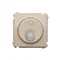 Interruptor con sensor de movimiento (módulo) 20-500 W, beige