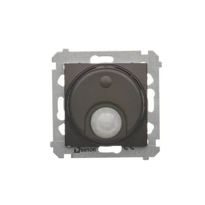 Interruptor con sensor de movimiento (módulo) 20-500 W, marrón mate metálico