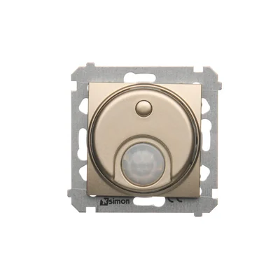 Interruptor con sensor de movimiento (módulo) 20-500W dorado (metálico)