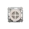 Interruptor con sensor de movimiento (módulo) 8(2)A, 230V, marrón mate metálico