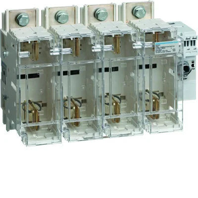 Interruptor de aislamiento con fusibles, 4 polos NH2 400A