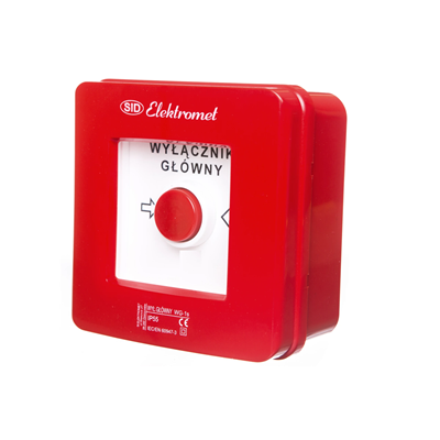 Interruptor de alarma automático de superficie WG-1S NC-NO IP-55