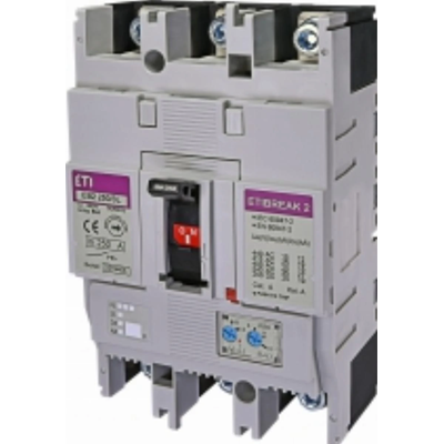 Interruptor de alimentación 3P, 25kA EB2 250/3L 250A 3P