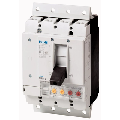 Interruptor de alimentación, 4 polos, 160/100A, 50kA, instalación, protección de cables, protección selectiva y de generador, inserto enchufable NZMN2-4-VE160/100-SVE