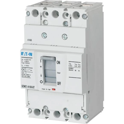 Interruptor de alimentación de caja BZM 50A (25kA) BZMB1-A50-BT