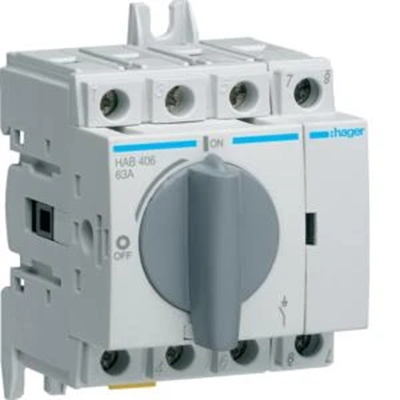 Interruptor de carga 4P 63A