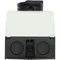 Interruptor de encendido/apagado T3-4-8344/I2/SVB-SW, 8 polos, 32 A, 90°, en carcasa IP65, pomo negro con candado.