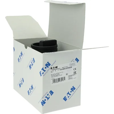 Interruptor de encendido/apagado T3-4-8344/I2/SVB-SW, 8 polos, 32 A, 90°, en carcasa IP65, pomo negro con candado.