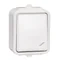 Interruptor de escalera, IP44, blanco
