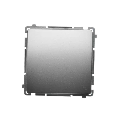 Interruptor de escalera (módulo) 10A 250V terminales de tornillo satinado (metálicos)