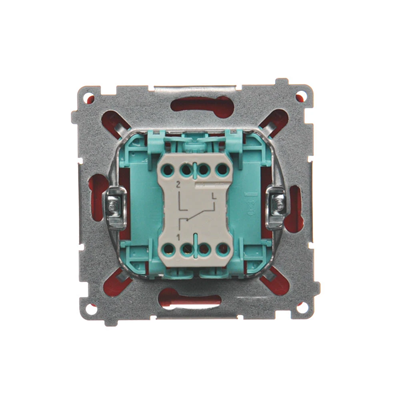 Interruptor de escalera (módulo) 230V, rojo