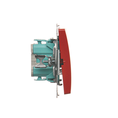 Interruptor de escalera (módulo) 230V, rojo