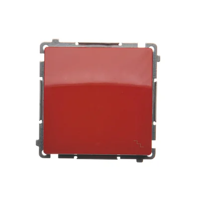 Interruptor de escalera (módulo) 230V, rojo