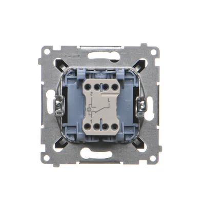 Interruptor de escalera Simon 54 WMDL-061xxx-049 con retroiluminación LED (módulo) 10AX, 250V~, conectores rápidos; negro
