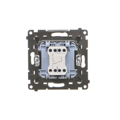 Interruptor de escalera Simon 55 WMDL-0103xx-149 (módulo) 10 AX, 250 V~, conectores rápidos; Negro mate