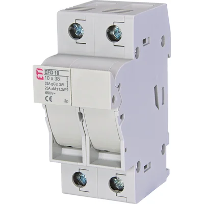 Interruptor de fusibles EFD 10 de 2 pines