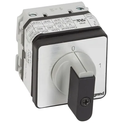 INTERRUPTOR DE LEVA 0-1 PR21 25 A 2P