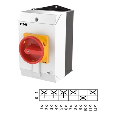 Interruptor de leva, 32 A, 13 kW, T3-3-15683/I2/SVB