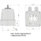 Interruptor de leva Arc 16-43/5 Cambio de sentido de giro L-0-P IP-65