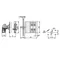 Interruptor de leva, arco E12-12 0-1 3P 12A IP65