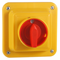 Interruptor de leva de 16 A, seccionador bipolar 0-1), en carcasa OB1