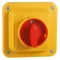 Interruptor de leva de 16 A, seccionador bipolar 0-1), en carcasa OB1