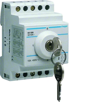 Interruptor de llave 20A 400V 2 polos