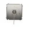 Interruptor de llave unipolar 2 posiciones "0-I" 5A 250V para soldar, metalizado satinado
