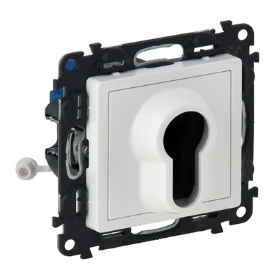 INTERRUPTOR DE LLAVE VALENA LIFE - 2 POSICIONES BLANCO