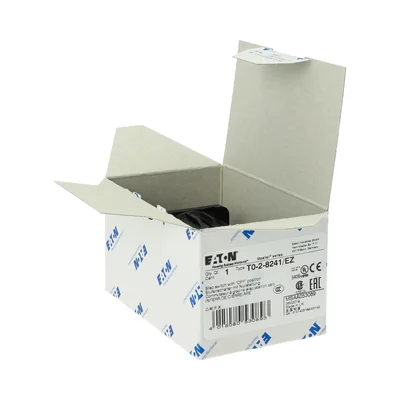 Interruptor de pasos T0-2-8241/EZ, Contactos: 3, 20 A, placa: 0-3, 45°, 3 pasos, 45°, enclavamiento, montaje en panel de 22,3 mm, pomo negro, sin bloqueo