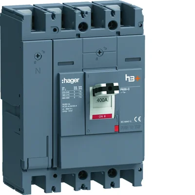 Interruptor de potencia MCCB h3+ P630 4x400A