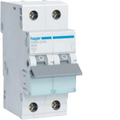 Interruptor de sobrecorriente 6kA B 1+N 25A