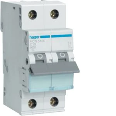 Interruptor de sobrecorriente, 6kA, C, 1+N, 10A